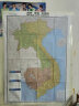 越南 老挝 柬埔寨地图挂图 折叠图（折挂两用  中外文对照 大字易读 865mm*1170mm)世界热点国家地图 实拍图
