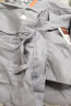鸿赫工作服夏季短袖套装男女夏天长袖劳保服工衣工厂服汽修服定制工装 【耐磨透气款】灰色短袖 2XL /180套装 实拍图