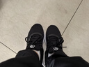 耐克（NIKE）官方男女鞋 Tanjun 冬季网面透气情侣休闲运动鞋轻便跑步鞋 经典黑白(脚肥/宽/背高/拍大1码) 42.5 实拍图