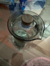 美斯尼 玻璃盖碗茶杯泡茶碗泡茶器防烫手抓壶功夫茶具 晨茗盖碗 烟灰色200ml 实拍图