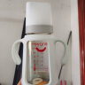 爱得利（evorie）玻璃奶瓶 宽口径带保护套带手柄奶瓶 婴儿奶瓶240ml (自带十字孔) 晒单实拍图