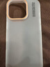 朗客适用苹果15Promax手机壳iPhone15promax保护套半透明磨砂镜头防摔超薄硬壳不沾指纹防滑撞色外壳 实拍图