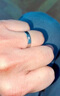 戚小米免费刻字四叶草戒指男单身戒指活口简约气质学生食指环尾戒送男友 实拍图