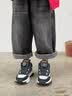 Skechers斯凯奇儿童绒绒靴（跃界系列）男大童鞋扣旋钮运动短靴402247L 实拍图