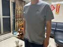 骆驼（CAMEL）双防棉感t恤男士圆领透气潮流宽松休闲运动短袖夏季M13BAQR045A 实拍图