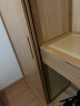 良工（lg）衣柜卧室实木衣柜全实木推拉门简易衣橱小户型两门滑门橡木柜子 1.6米长衣柜（含抽屉） 实拍图