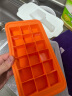 乐扣乐扣 三合一硅胶制冰盒 家用DIY自制冰块盒冰箱冷冻盒子 带盖冰格模具辅食盒18格SLX158IVY奶昔白 晒单实拍图