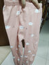 浪莎儿童秋裤女童女孩纯棉秋冬保暖裤中大童宝宝亲肤透气高弹打底睡裤 小鲸鱼（粉色） 160 建议身高150-160cm 实拍图