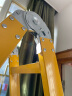 奥誉人字梯工程梯子家用加厚折叠伸缩楼梯爬梯多功能工业3米直梯合梯 新品关节梯2.0米（黄色） 实拍图