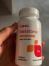 GNC健安喜褪黑素片melatonin睡眠退黑素片成人中老年人适用美国原装 【轻度】3mg60片 实拍图