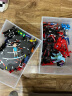 禧天龙免安装儿童衣柜收纳柜抽屉式玩具储物柜简易床头柜收纳箱 5层黑框 实拍图