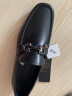 菲拉格慕（Ferragamo）男鞋 男士CHRIS系列牛皮扣饰商务皮鞋0686084 黑色 6.5/40.5 晒单实拍图