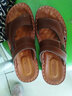 尊尼威龙凉鞋男休闲两用凉拖鞋男防滑防水沙滩鞋男夏季开车拖鞋男 88500棕色 41 实拍图