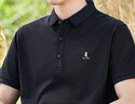 啄木鸟（TUCANO）短袖t恤男夏季时尚休闲翻领polo打底衫百搭上衣男装深灰 M 实拍图
