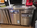 志高（CHIGO）冷藏工作台 商用保鲜工作台 厨房不锈钢冰箱冰柜定制平冷操作台水吧台 奶茶店设备全套 长1.2米宽0.6米单冷藏 晒单实拍图