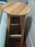 意尔迷实木吧台椅 吧台凳 简约实木凳酒吧椅高脚凳加厚梯凳家用凳厚梯凳 新款加固加粗高70cm 安装好发货(优先发顺丰) 实拍图