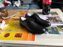宜驰（EGCHI）皮鞋男士商务休闲加绒保暖通勤鞋子男 J1618-R 黑色（加绒） 42 实拍图