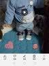 一帘珠贝3春秋款婴儿鞋软底宝宝机能鞋会响岁宝宝学步鞋叫叫鞋6 灰蓝 21 21码/内长14cm 实拍图