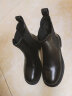 天美意女鞋女靴切尔西靴子女商场同款烟筒靴女短靴子【品牌经典款】 黑色 34 实拍图