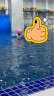 英发（YINGFA）儿童泳帽硅胶 男女童 长发游泳帽 防水舒适不勒头 玫红 晒单实拍图