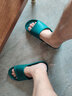 小白丫 新款软底夏浴室拖鞋男女按摩抗菌防臭防滑简约家居情侣洗澡凉拖 A2魔芋灰40-41适合40-41脚码 实拍图