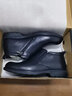 金利来男鞋冬季男靴棉皮鞋棉鞋短靴高帮商务正装牛皮保暖加绒防滑耐磨 套脚（偏大一码） 41 实拍图
