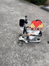 贝易（BeiE）至尊滑板车婴儿童0-6岁折叠可坐溜溜平衡车宝宝周岁礼物遛娃神器 【四合一护栏款】云母灰-赠车筐 实拍图