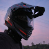 逍遥骑士摩托车机车骑行面套头盔帽内胆帽头套防尘保暖吸汗骑行防风头套 长款-网（夏季） 实拍图