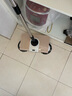 鑫宝鹭手推式扫地机懒人拖把扫拖一体机多功能拖地扫地神器家用 升级带灯款【标配1块布-香槟金】 实拍图