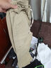 雅鹿美式工装裤子男春秋季新款宽松休闲裤男士加绒厚潮流直筒运动长裤 A137卡其色【高品质】39 常规 XL 120斤-140斤 实拍图
