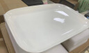 北鼎（Buydeem）36cm陶瓷蒸蛋盘本白色 单个装餐具套装 晒单实拍图