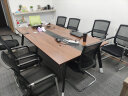 圣黎会议桌长桌洽谈培训桌组职员办公桌 2.4米会议桌+8把椅 实拍图