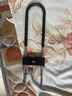 得力（deli）U型锁玻璃门锁防盗锁电瓶车锁抗剪防撬U型锁270-380mm 实拍图