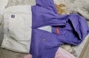 暇步士（Hush Puppies）暇步士童装男女童春季新款中大童撞色夹克外套 绛紫色 140cm 晒单实拍图