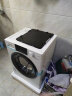 松下（Panasonic）松下(Panasonic)全自动10公斤变频滚筒洗衣机 温水泡沫净智能节水BLDC电机 白色 珠光白61JE3 XQG100-N103 实拍图