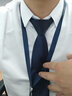 【2件装】楠馨妤衬衫男春秋新款纯色商务休闲工作上班衬衣男生青年衬衣胖子大码衬衫男韩版 高质量白+白 4XL适合175斤内 实拍图