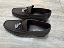 菲拉格慕（Ferragamo）秋冬季新款Gancini手工商务休闲男皮鞋642847 3E 实拍图