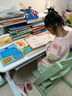 美好童年儿童学习桌学生家用实木学习桌椅套装可升降大白桌青少年电脑桌子 【店长推荐】120*60+书架+抽屉 实拍图