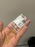 老庙黄金项链足金十字链女款素链骨链送女友老婆七夕情人节礼物 约3.5g 实拍图