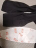 舒尔美  医用弹力袜男女通用静脉曲张 一级压力长筒袜 黑色露趾 XL 实拍图