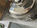 拜格（BAYCO） 双层蒸锅家用不锈钢汤锅蒸鱼煮饭馒头大杂蟹锅具电磁炉燃气灶通用蒸笼屉 蒸锅两层26CM 实拍图