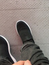 VERNOUILLET一脚蹬男女鞋多运动走路男鞋春季不系带网面鞋轻便飞织大码针织鞋 黑白（标准款） 39 实拍图