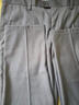 传棨 西裤男修身免烫西服裤商务休闲面试上班西装裤男士职业正装裤子 灰色常规款 33(2.5尺) 实拍图