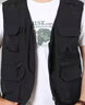 JP马甲男士薄款多口袋速干摄影背心工装马夹8578 灰色 L (适合125斤-140斤) 实拍图
