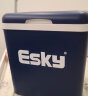 爱斯基（ESKY）26L蓝盖车载家用外卖保温箱冷藏箱 便携户外小冰箱保鲜箱 附8冰袋 实拍图