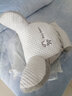 北极绒（Bejirog）床头靠枕护腰靠垫乳胶靠背垫腰靠办公室宿舍软包床靠腰垫沙发抱枕 冰豆豆靠垫可拆洗- 哈士奇 70*50*30cm 实拍图