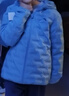 安踏儿童羽绒服男童女童25年冬季保暖舒适防风大童装轻薄管道羽绒内胆 深夜蓝-4 160 cm 实拍图