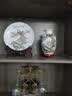 汪洋大海景德镇瓷器花瓶酒柜客插花家居装饰工艺品博古架陶瓷水培养花玄关 春色满园挂盘+龙架 实拍图