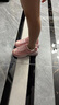 Skechers斯凯奇奶茶熊男女童运动鞋秋冬加绒黑白熊猫鞋大童休闲鞋996212L 539桑葚可可-加绒 30 实拍图