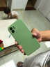 菲科斯 适用苹果手机壳液态硅胶iPhone全包边磨砂防摔软壳 【6.1寸】苹果12-抹茶绿+【钢化膜】 实拍图